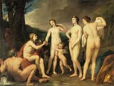 the judgment of paris by Anton Raphael Mengs